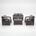 Havana 4-Seater Sofa Set 2+1+1, Grey, Seat & Back Cushions