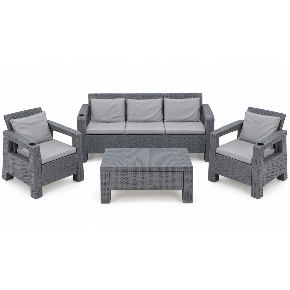 Havana 5-Seater Sofa Set 3+1+1, Seat & Back Cushions