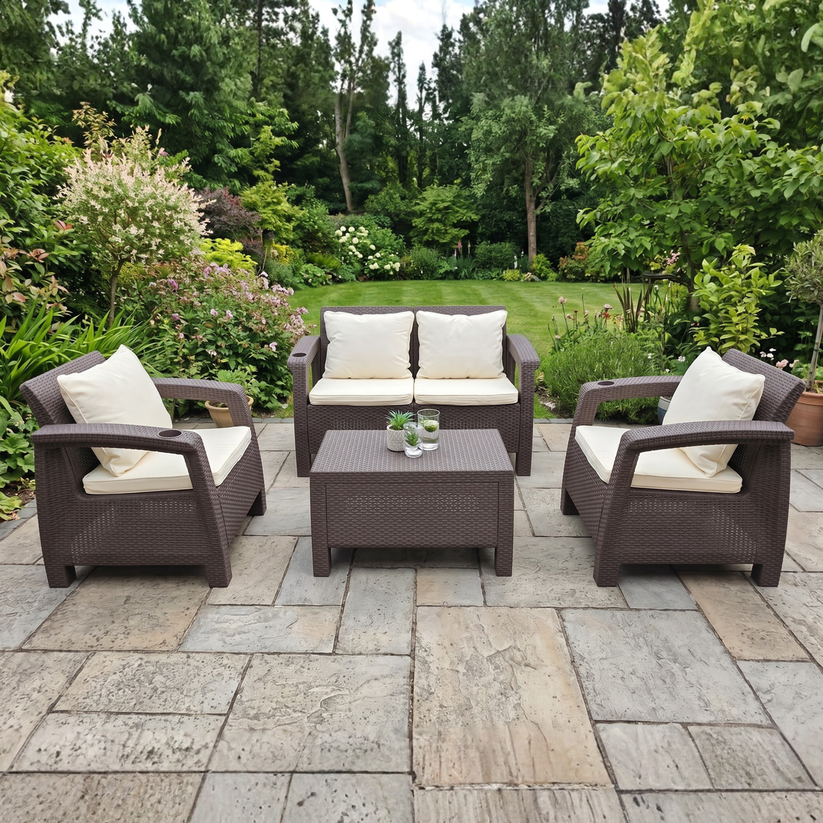 Havana 4-Seater Sofa Set 2+1+1, Seat Cushions