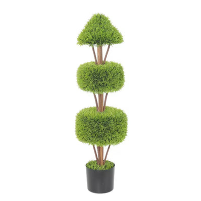 Artificial Ball Topiary Tree with Pot, 90 cm