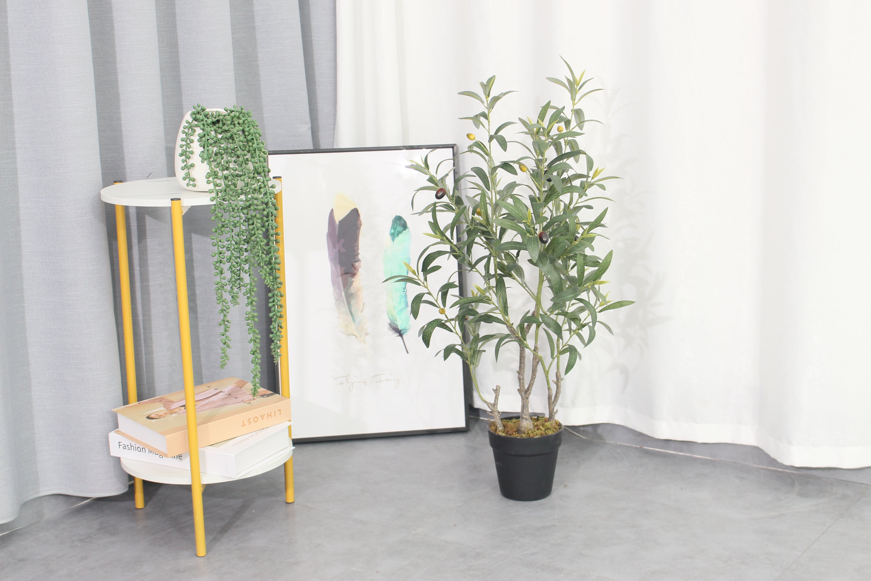 Artificial Olive Tree 85cm 290l Realistic Indoor Décor Plant