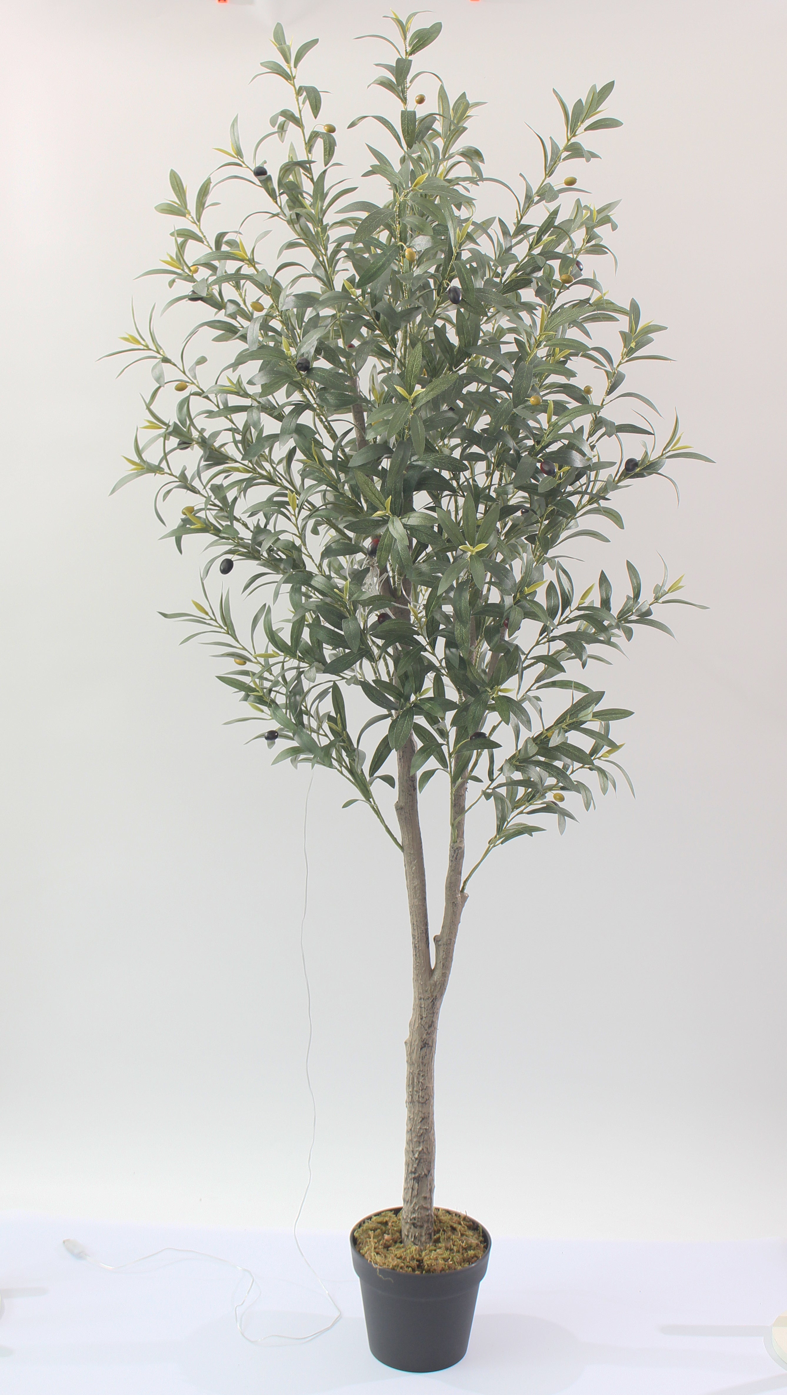 Artificial Olive Tree 180cm 1276l Realistic Indoor Décor