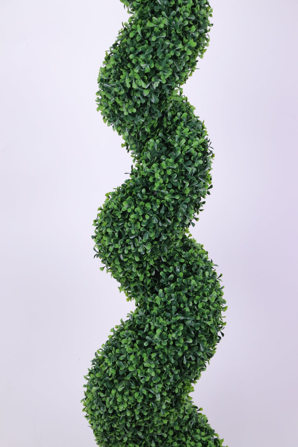 Spiral shape of the Marcolo 150 cm artificial spiral topiary tree