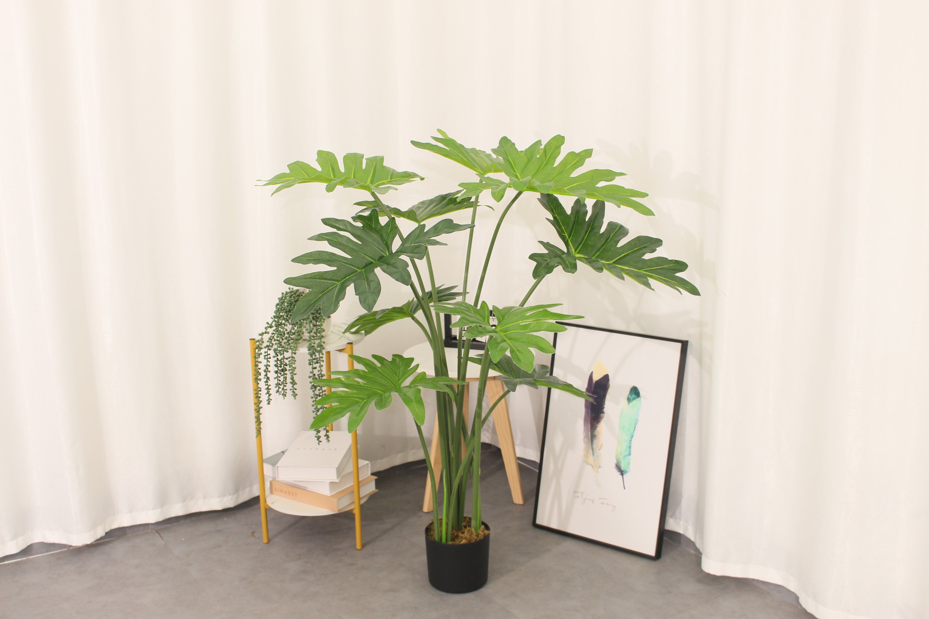 Artificial Philodendron Lacy Tree 110cm Indoor Décor Plant