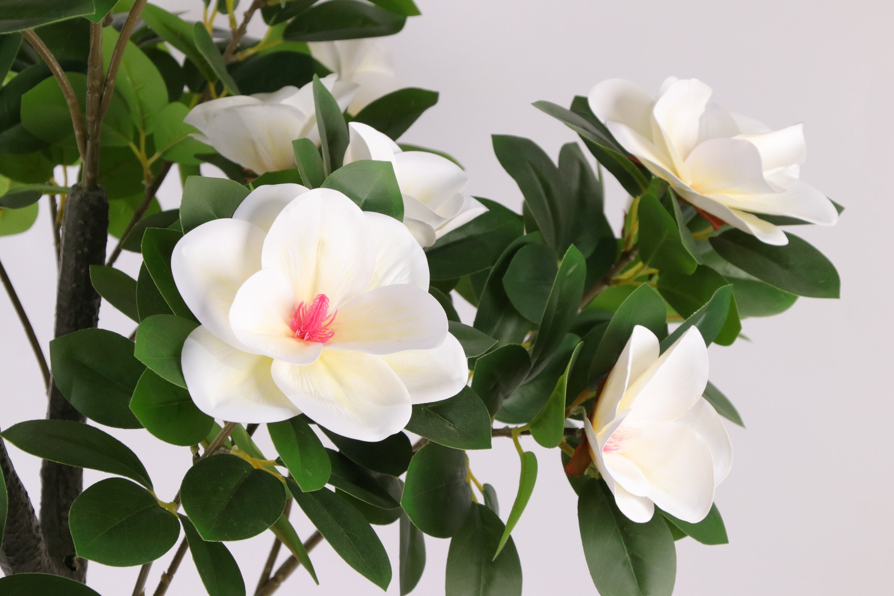 Marcolo 150cm Artificial Magnolia Tree Side Flower Cluster