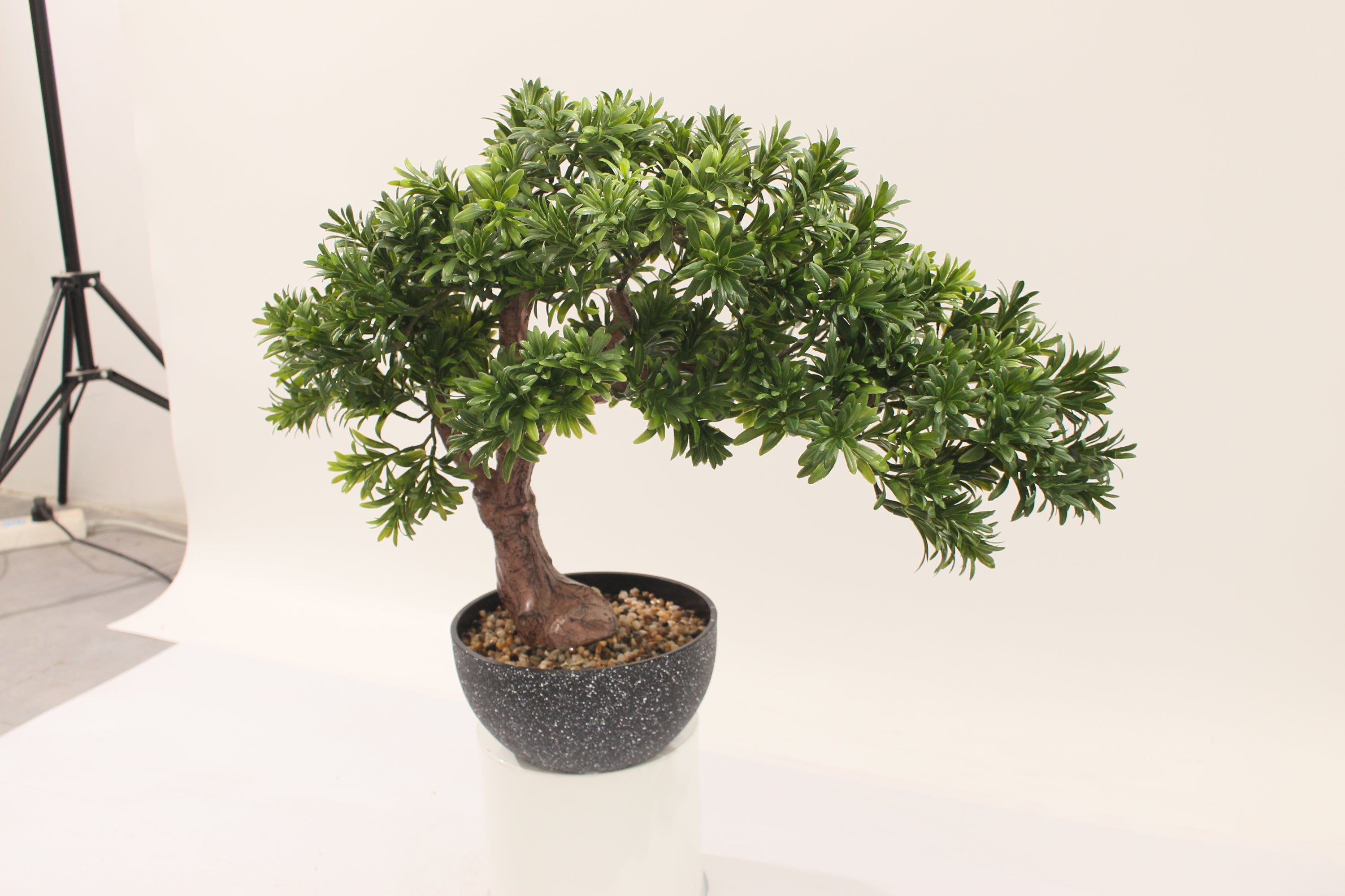 Artificial Pine Bonsai Tree 50cm Realistic Indoor Bonsai Décor