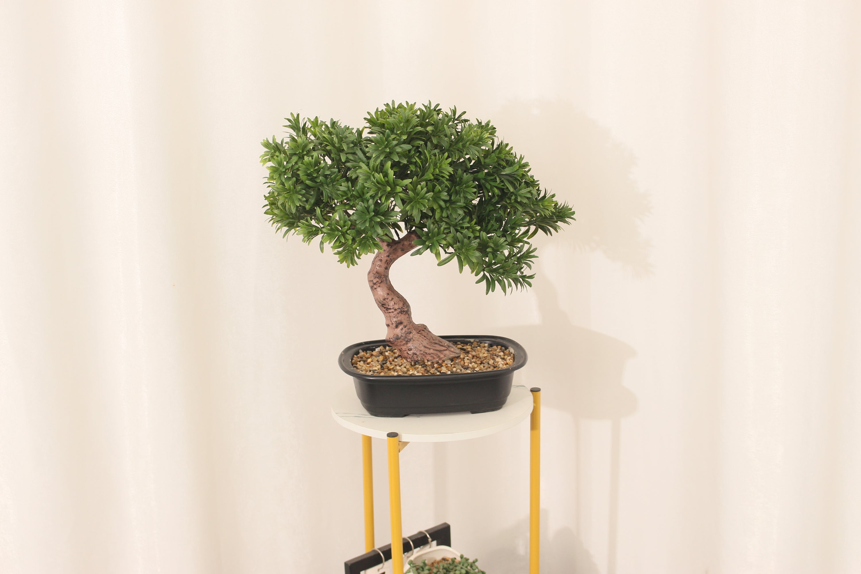 Artificial Pine Bonsai Tree 45cm Decorative Indoor Accent