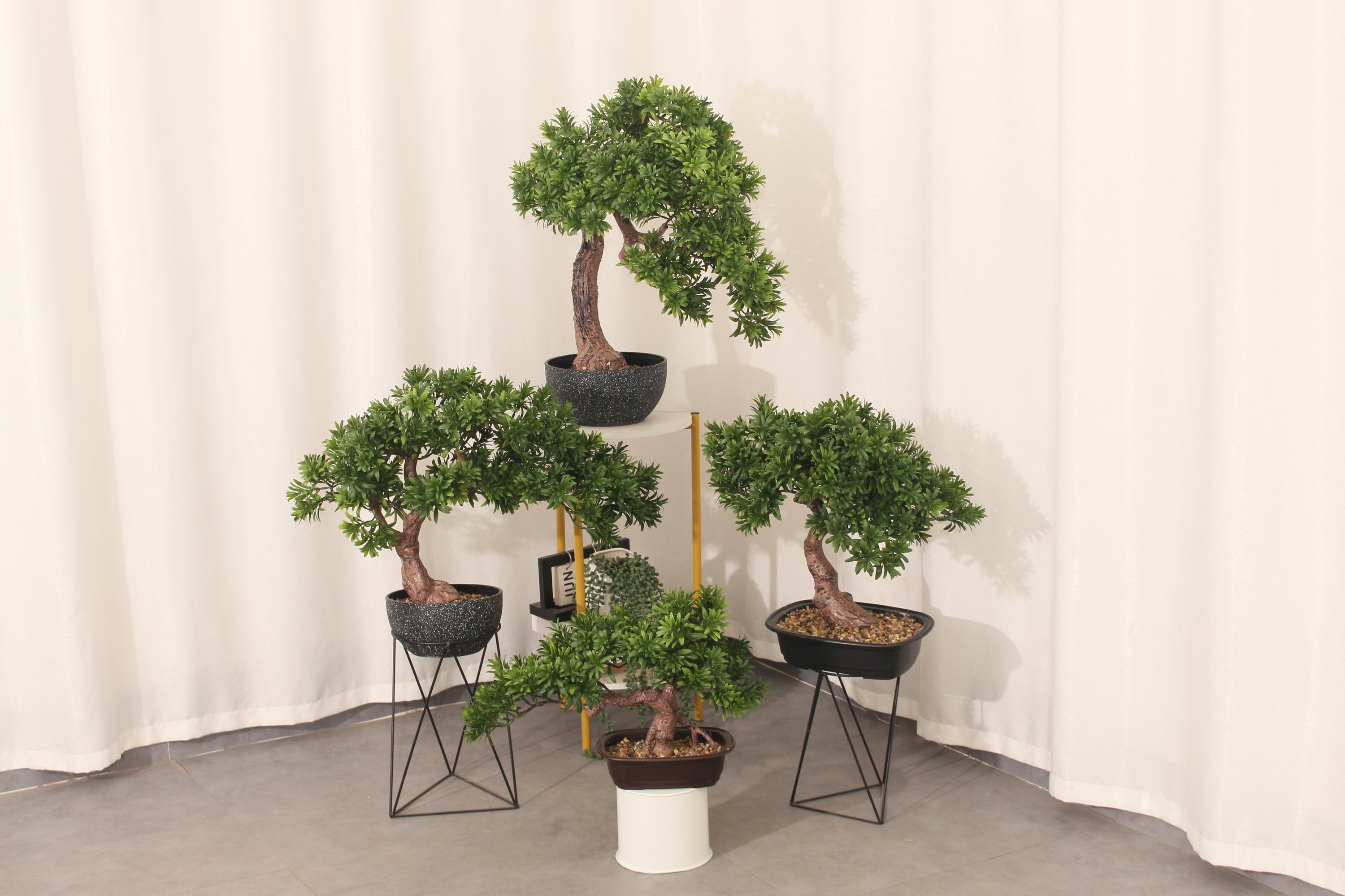 Artificial Pine Bonsai Tree 64cm Elegant Indoor Decorative Bonsai