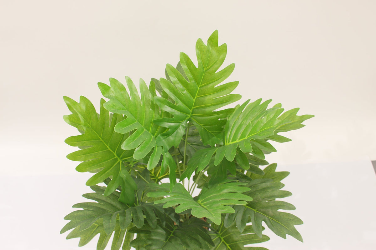 Marcolo artificial Philodendron plant lush green foliage.