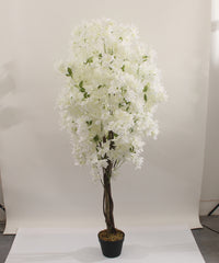 Artificial 150cm white cherry blossom tree by Marcolo.