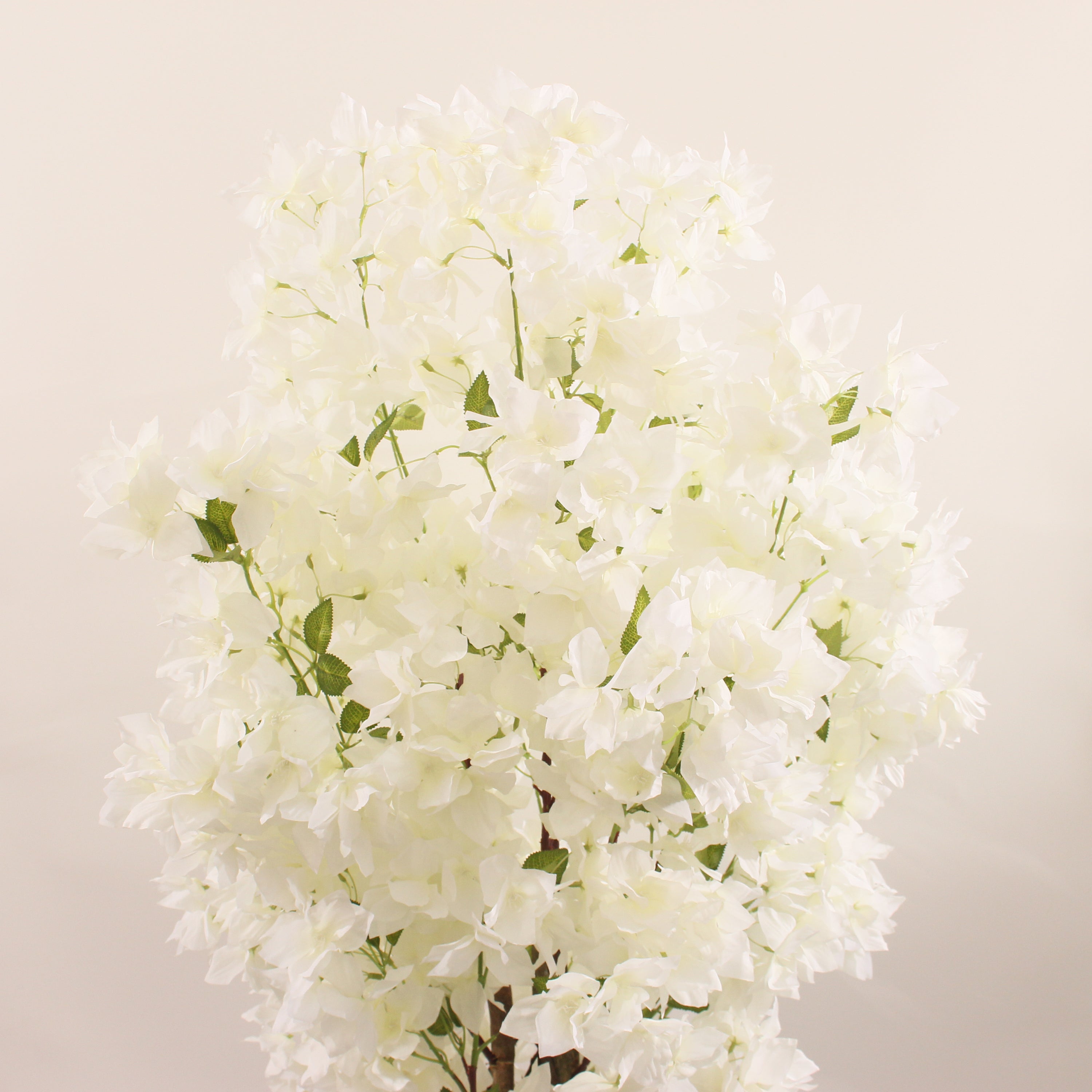White artificial butterfly cherry blossom flowers by Marcolo.