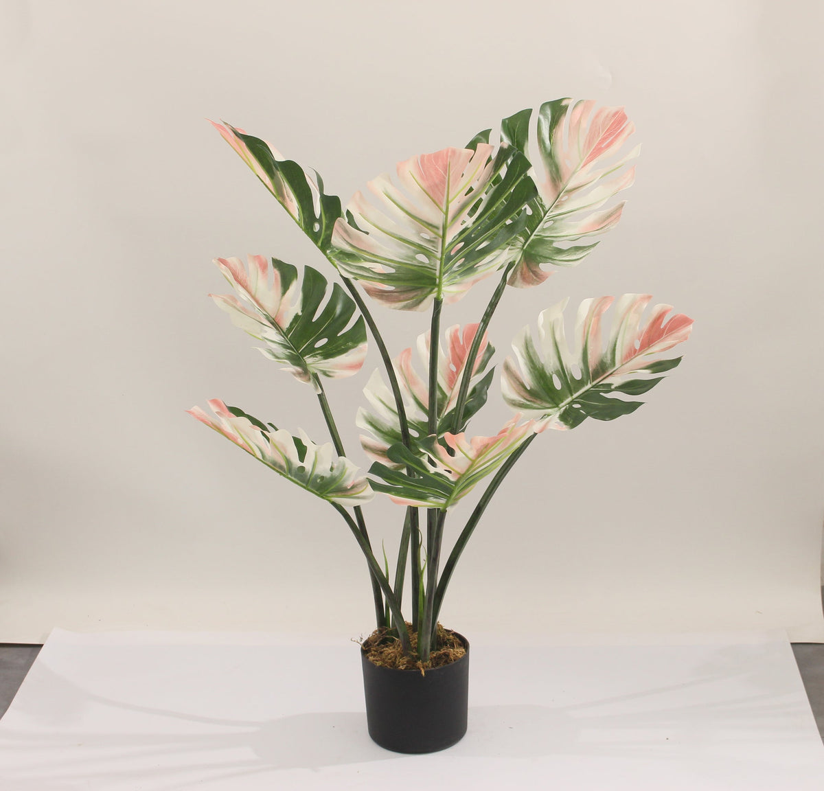 Marcolo 90cm Artificial Monstera Plant Side View Decor