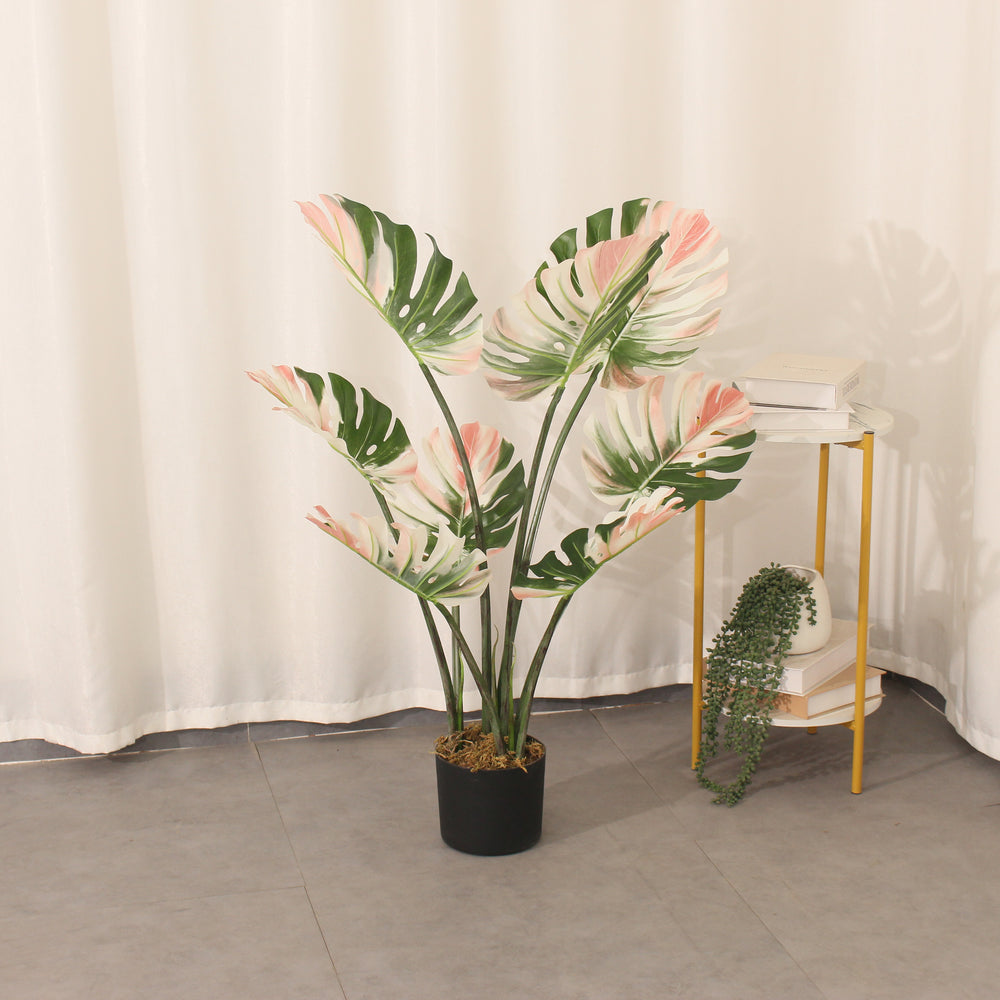 Marcolo 90cm Artificial Monstera Plant Indoor Lifestyle View