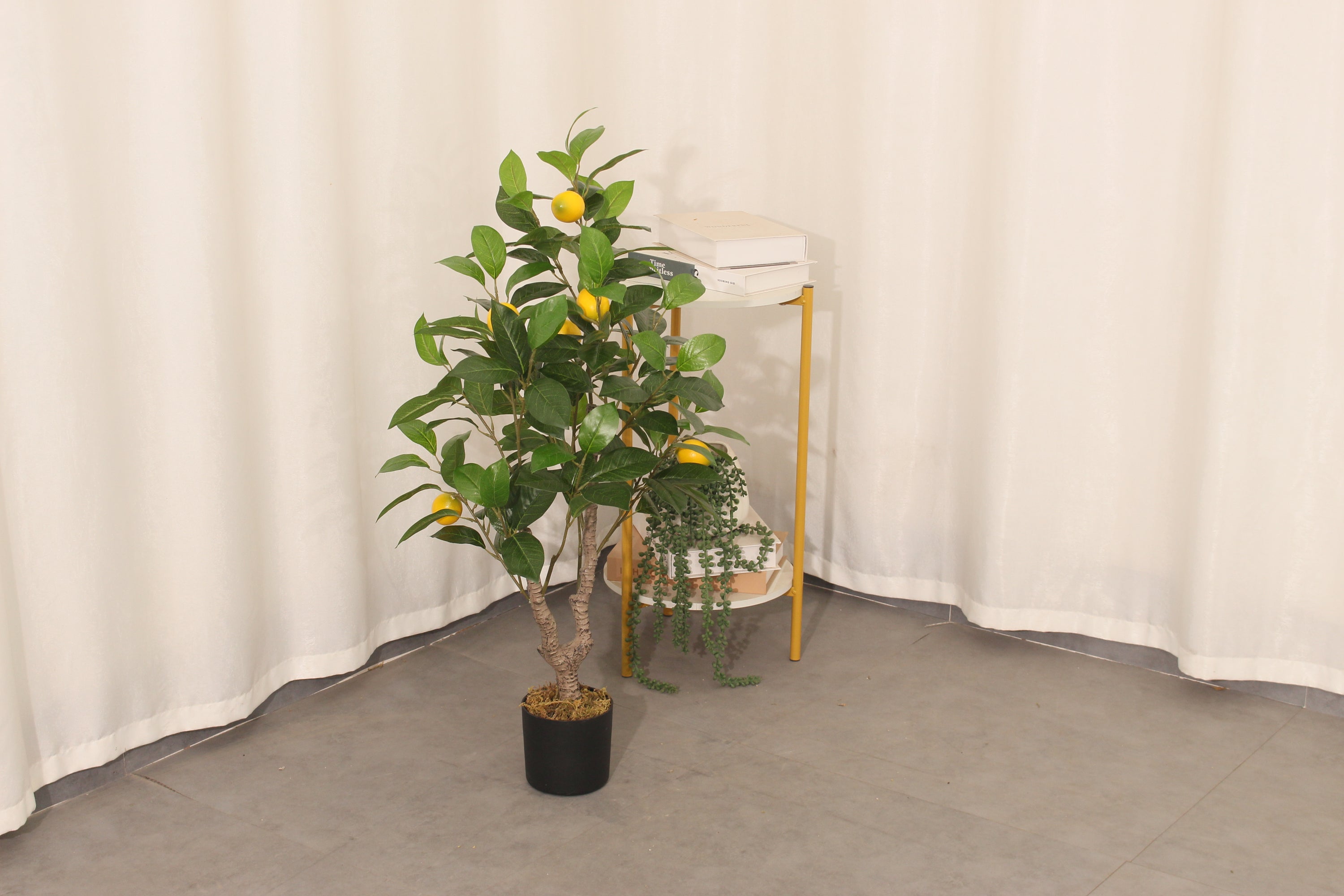 Artificial Lemon Tree 90cm Compact Indoor Decorative Tree