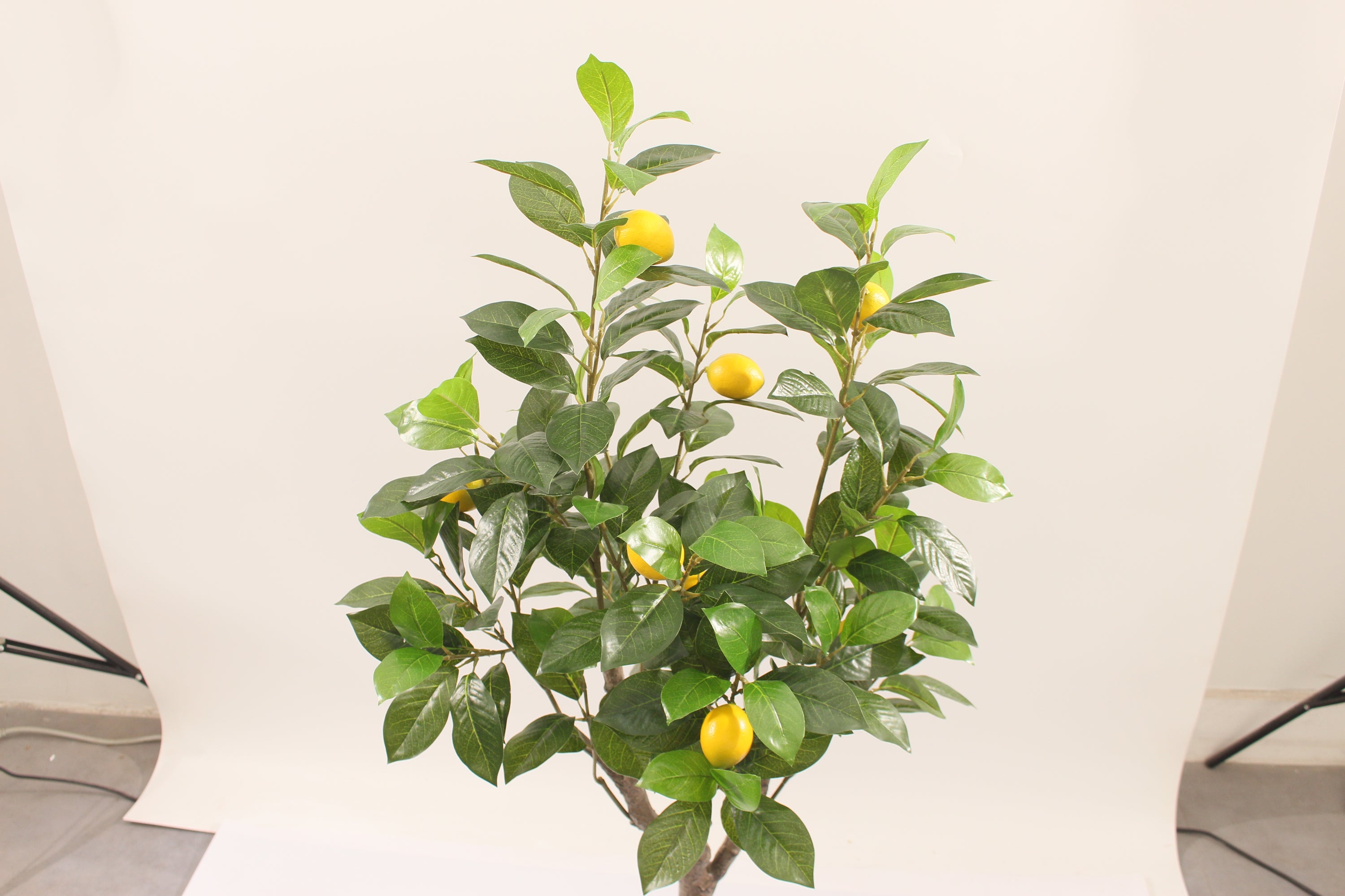 Marcolo Artificial Lemon Tree with Yellow Fruit, 110cm