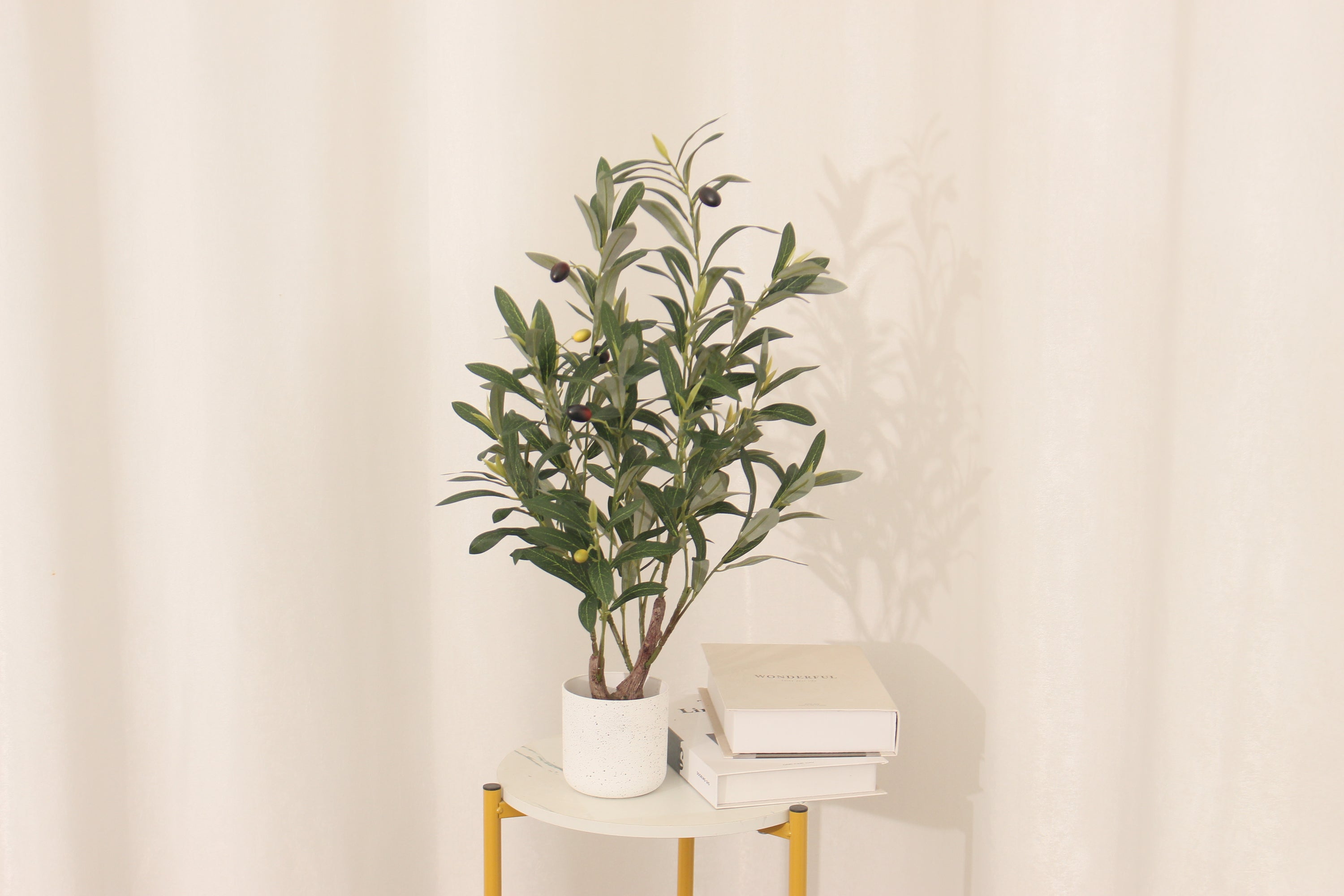 Artificial Olive Tree 60cm Compact Indoor Decorative Plant