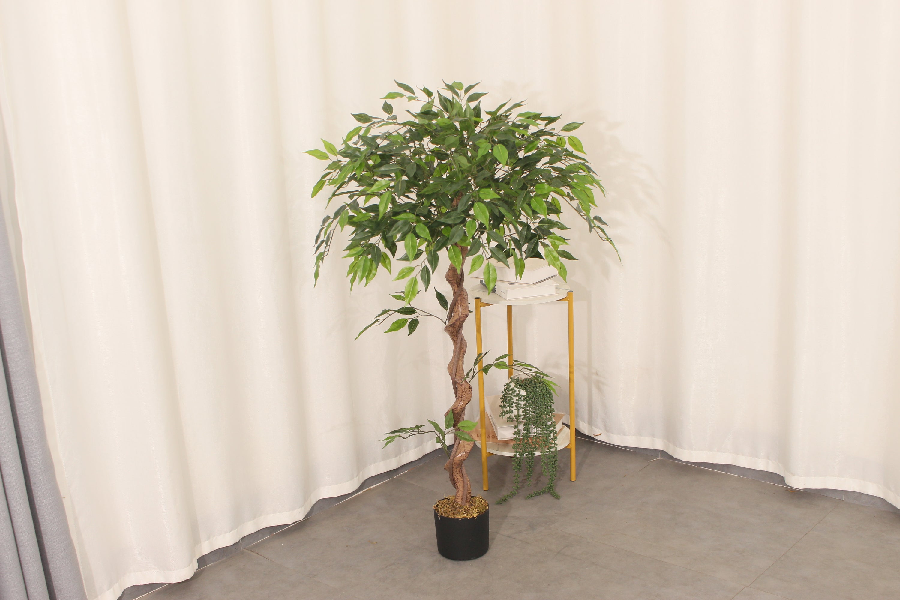 Artificial Ficus Tree 120cm Realistic Indoor Decorative Tree