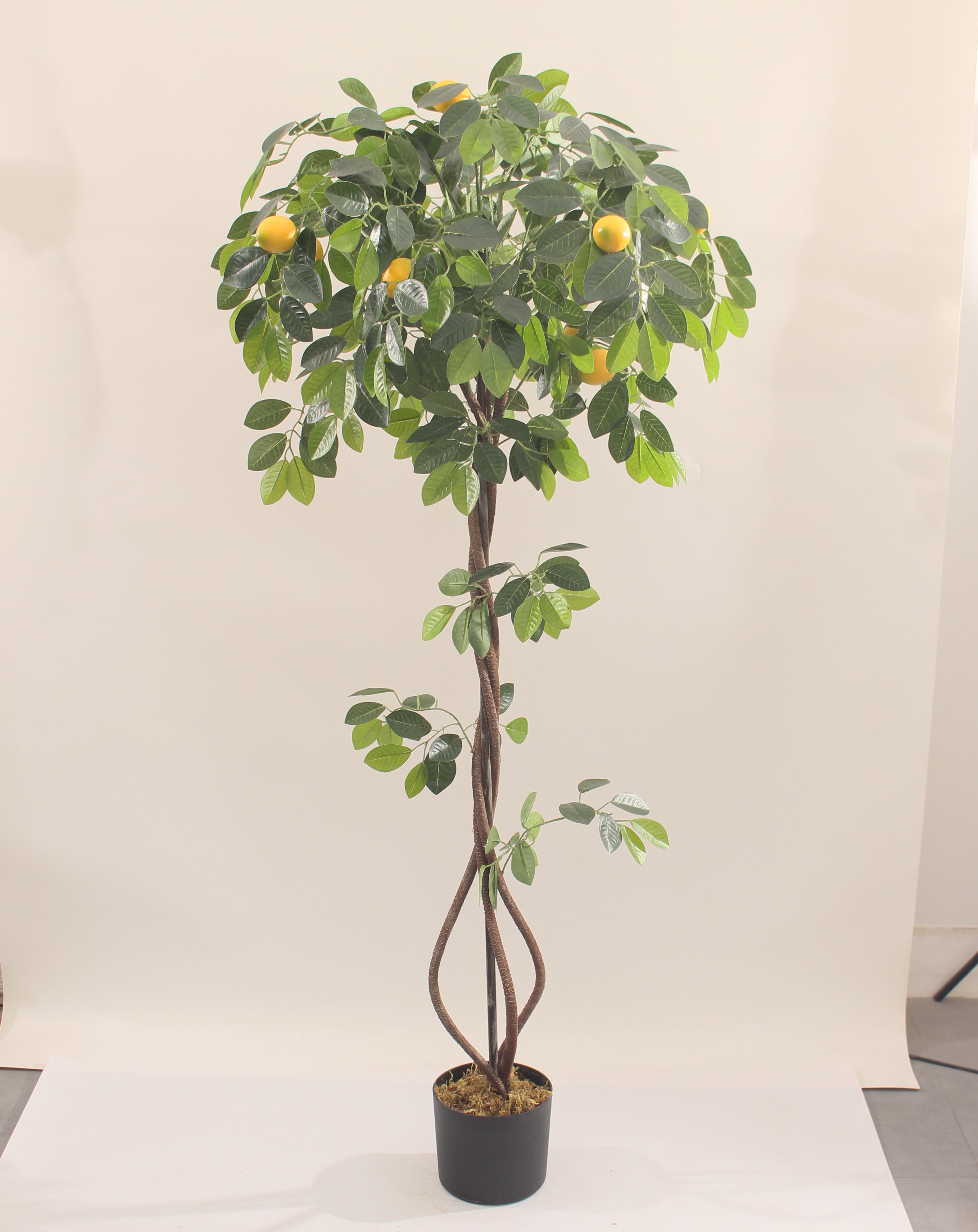 Artificial Lemon Tree 150cm Elegant Indoor Decorative Tree