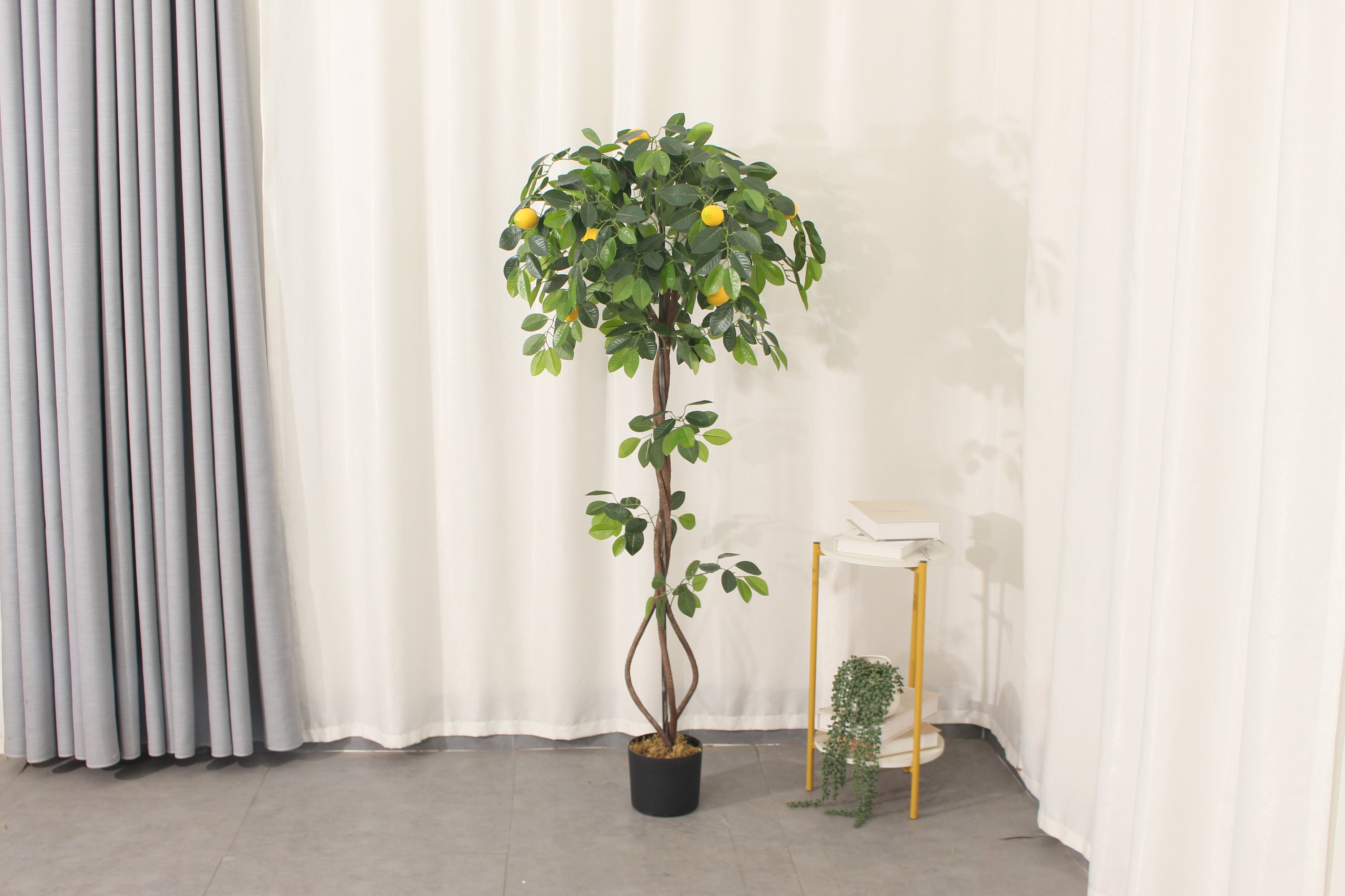 Artificial Lemon Tree 150cm Elegant Indoor Decorative Tree