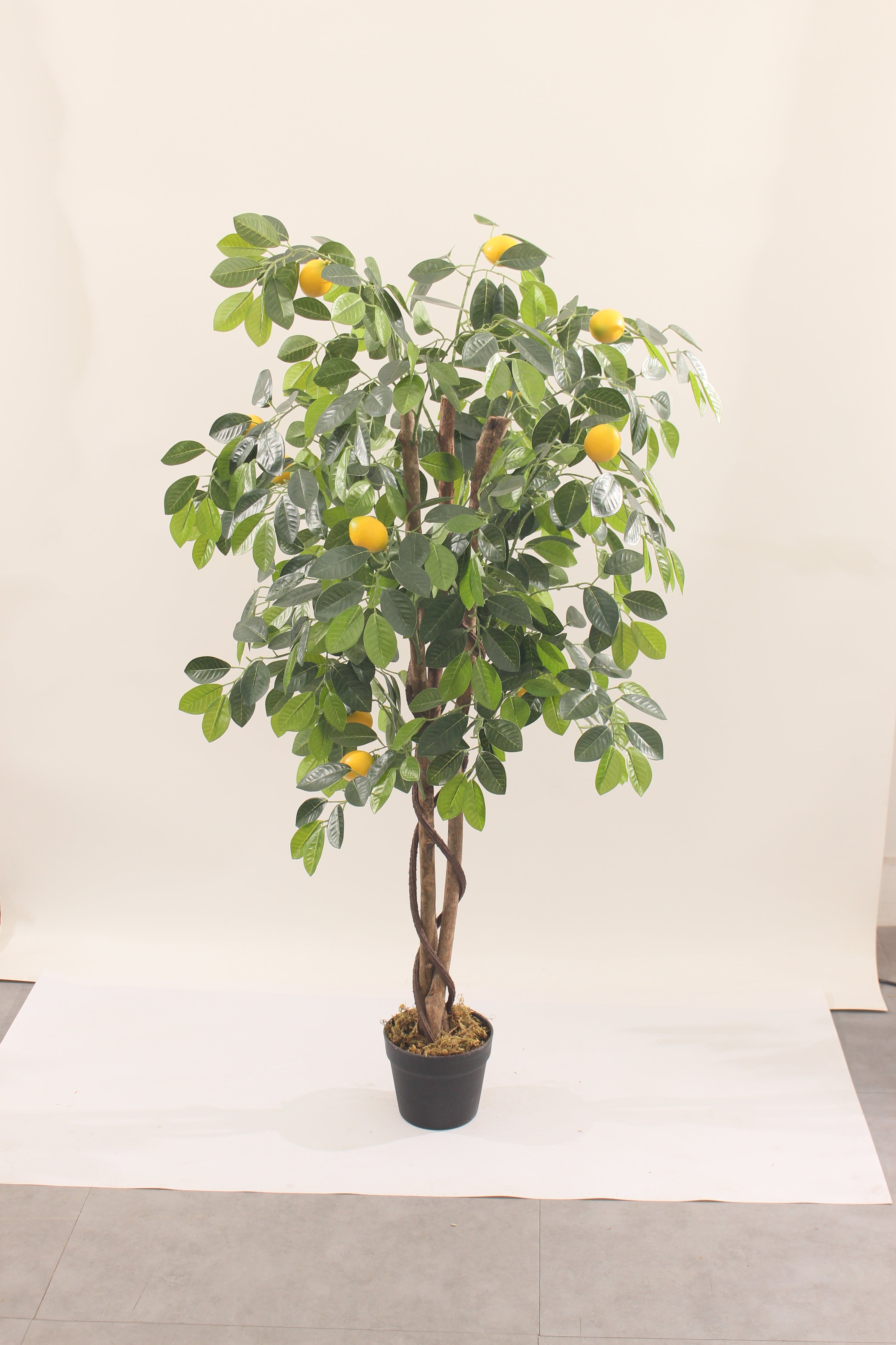 Artificial Lemon Tree 120cm Realistic Indoor Decorative Tree