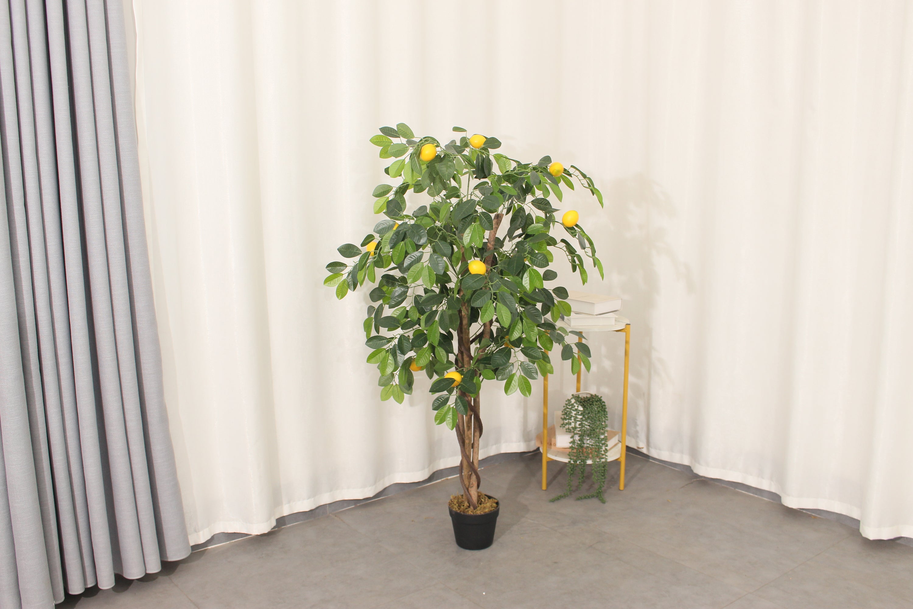 Artificial Lemon Tree 120cm Realistic Indoor Decorative Tree