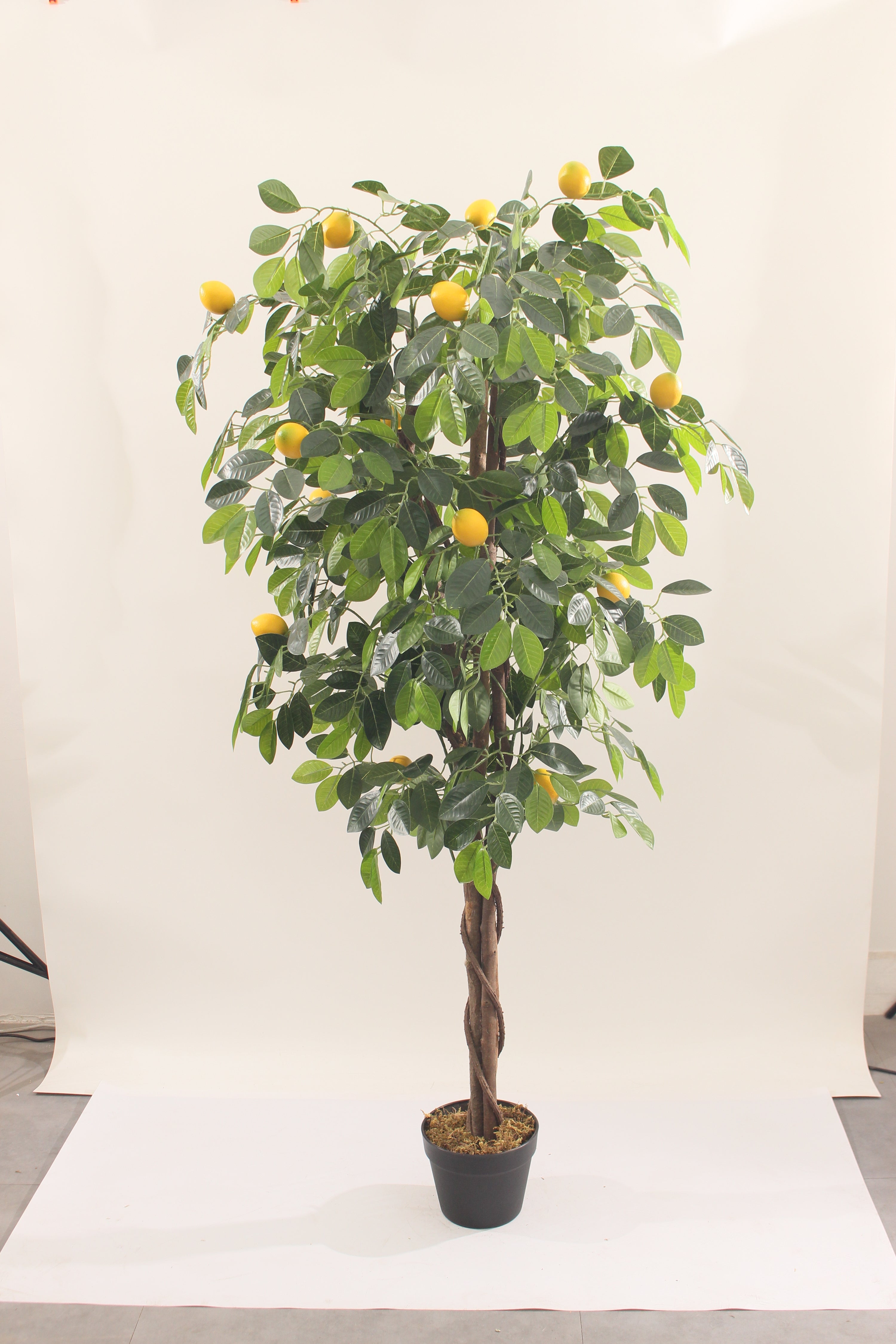 Artificial Lemon Tree 150cm Realistic Indoor Decorative Tree