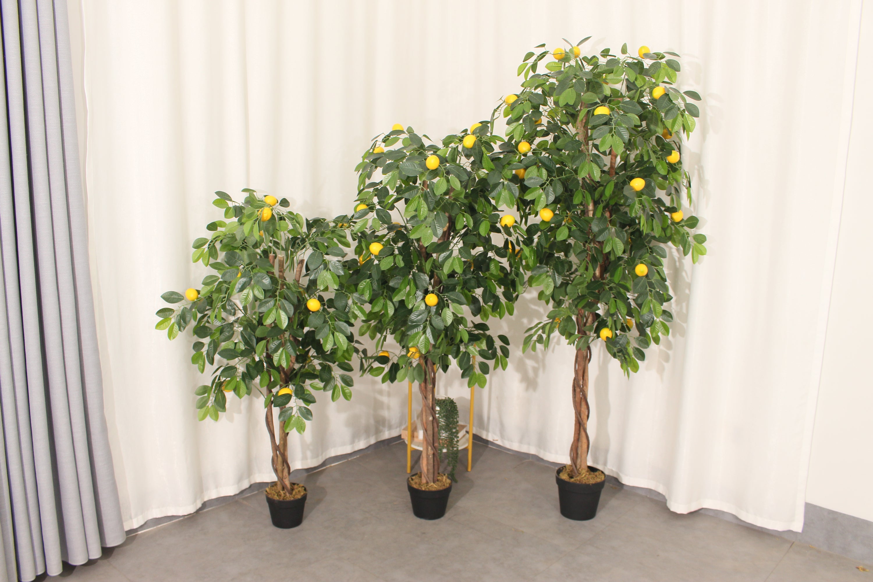 Artificial Lemon Tree 180cm Tall Lifelike Indoor Décor Tree