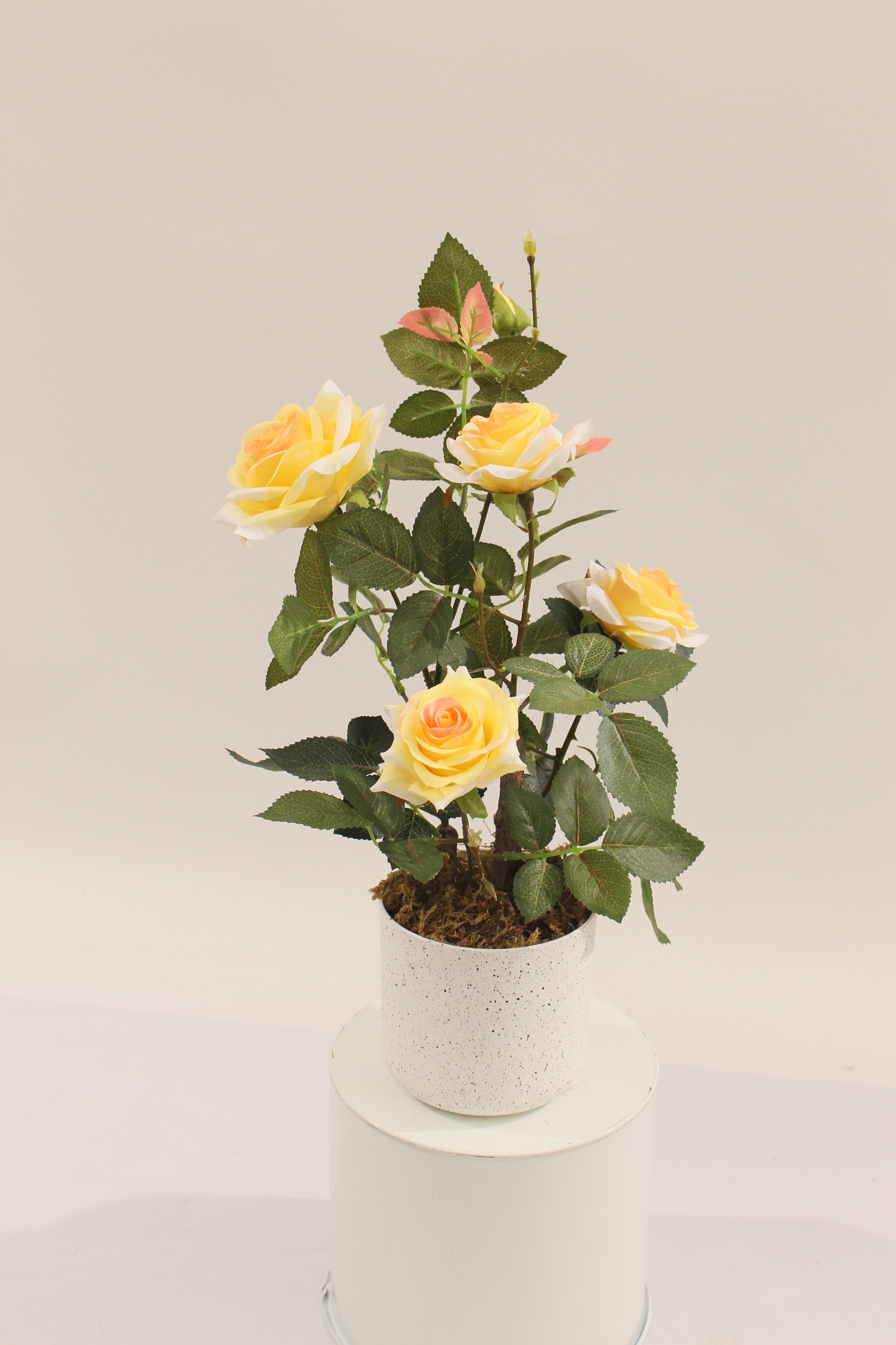 Artificial Rose Flower 45cm Decorative Indoor Floral Accent