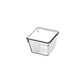Mini Drawer Organizer – Clear Plastic Container for Drawers & Desks – 7.5x7.5x5.4 cm