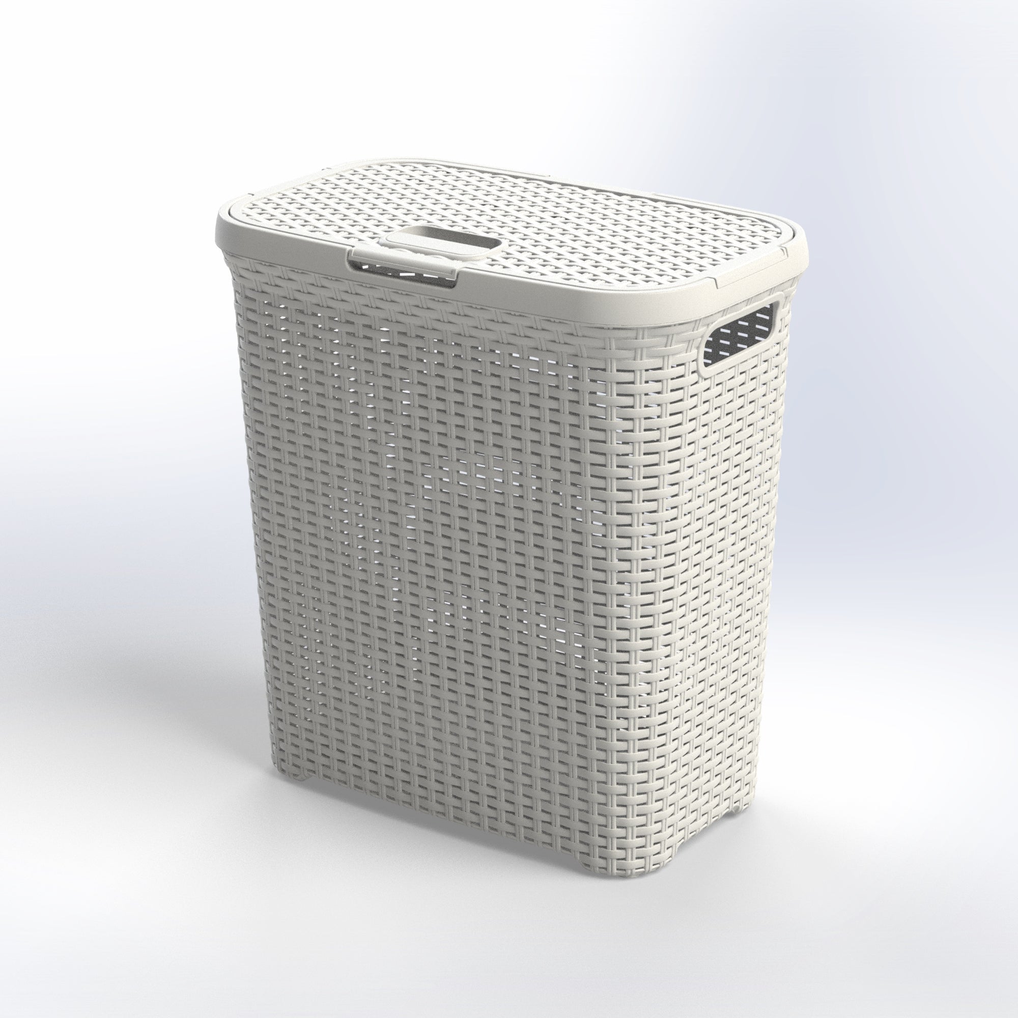 MAXI Rattan Laundry Basket with Cover