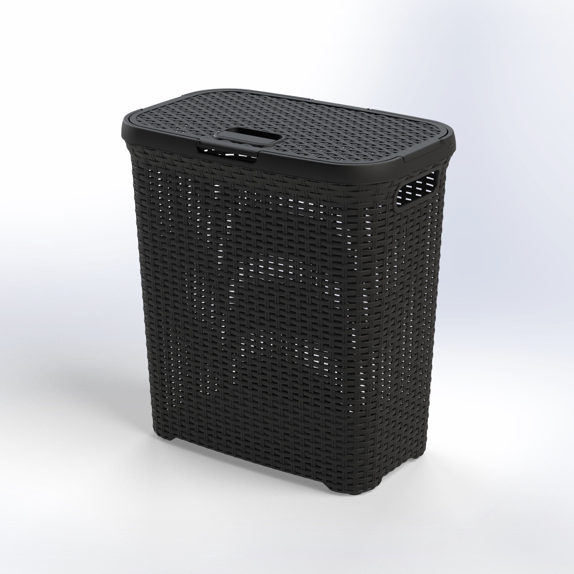 MAXI Rattan Laundry Basket with Cover