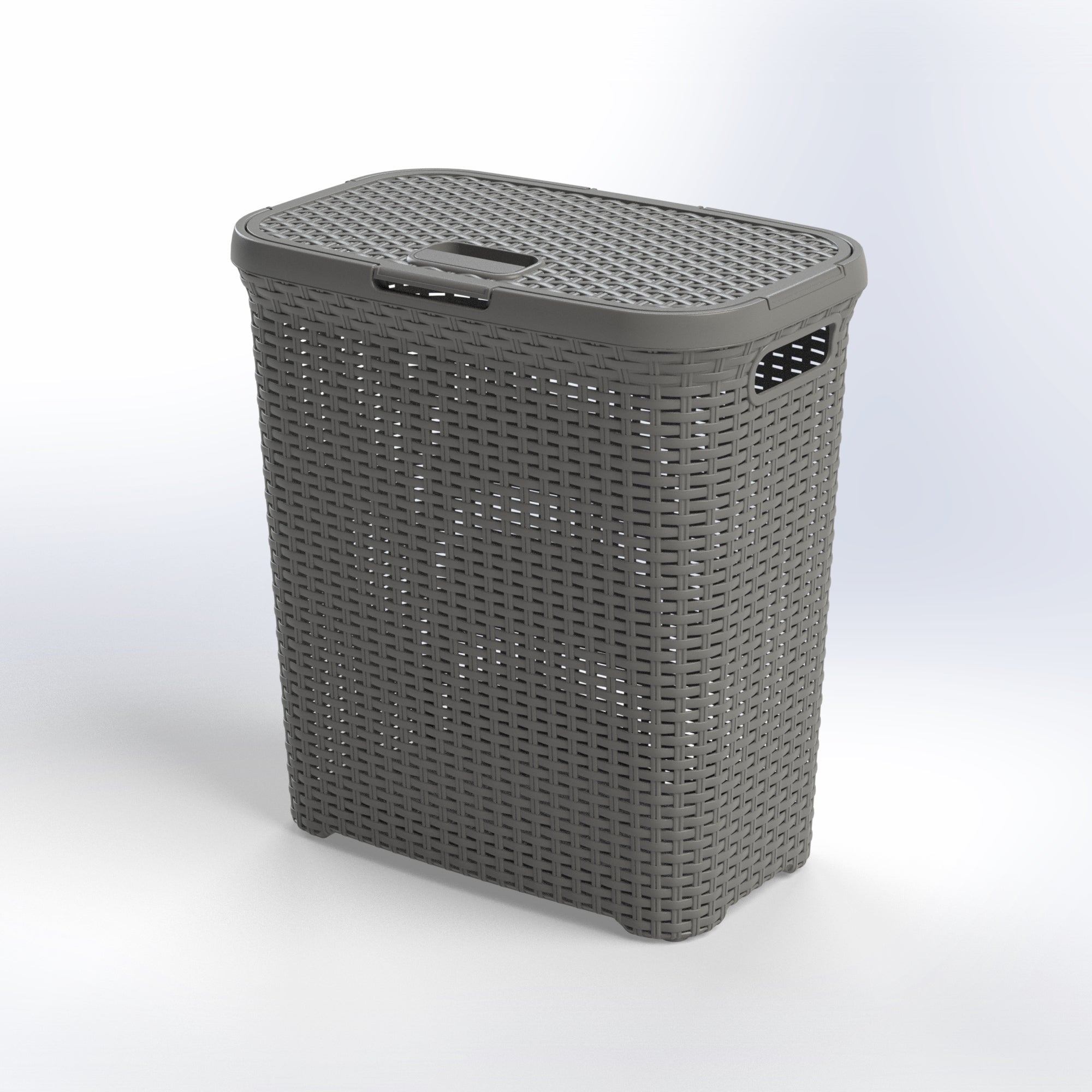 MAXI Rattan Laundry Basket with Cover