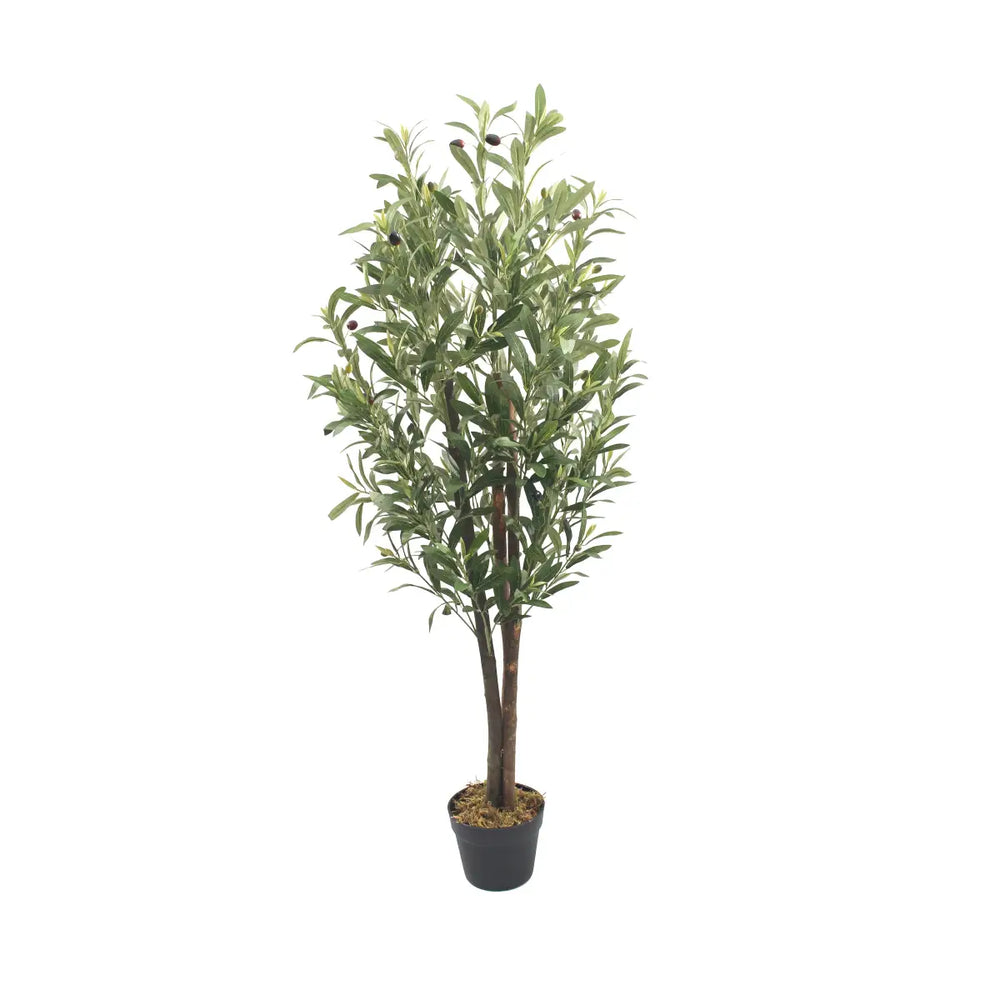 Artificial Olive Tree 120cm Lifelike Indoor Décor Tree