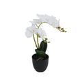 Artificial Orchid Flower 40cm Compact Decorative Floral Accent