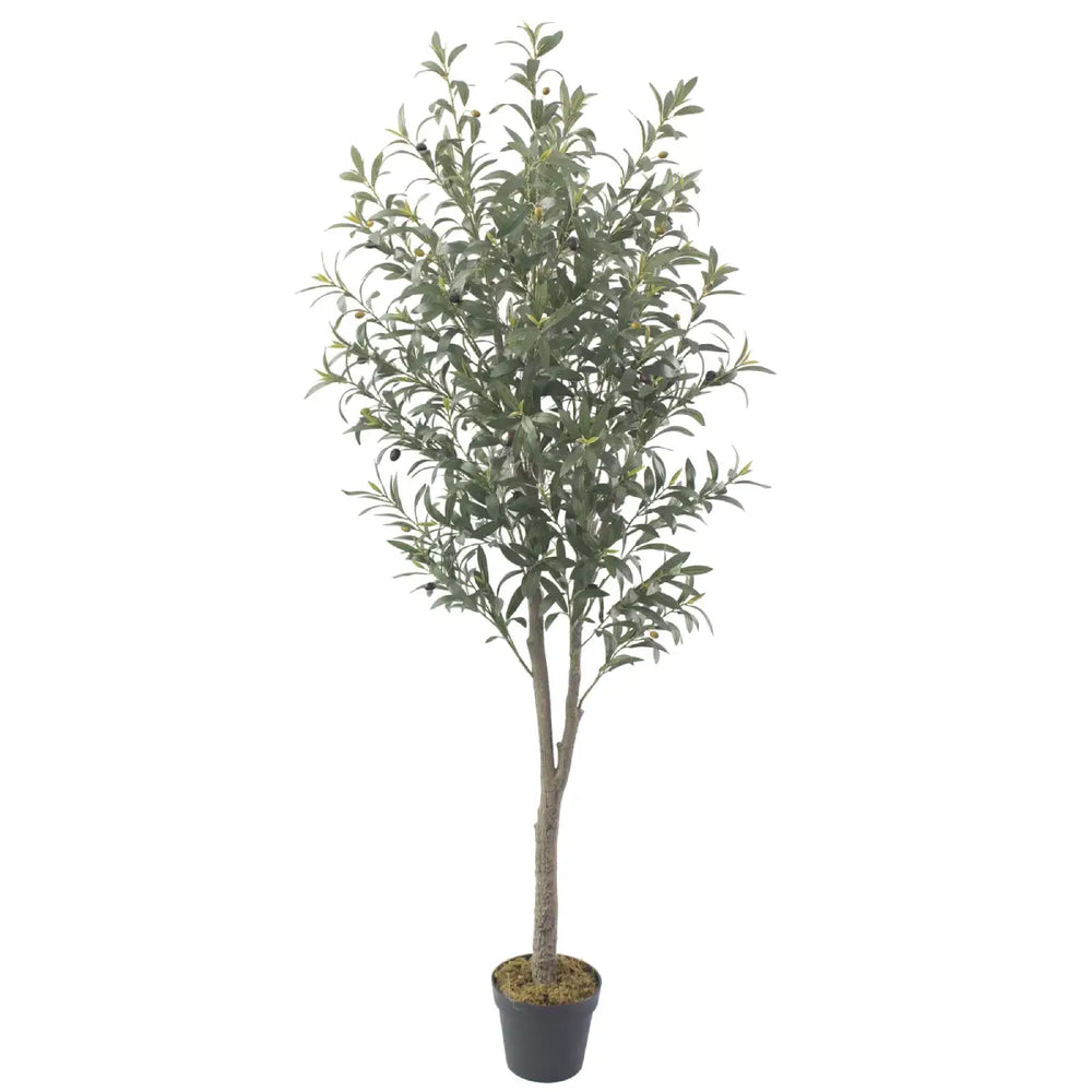 Artificial Olive Tree 180cm 1276l Realistic Indoor Décor