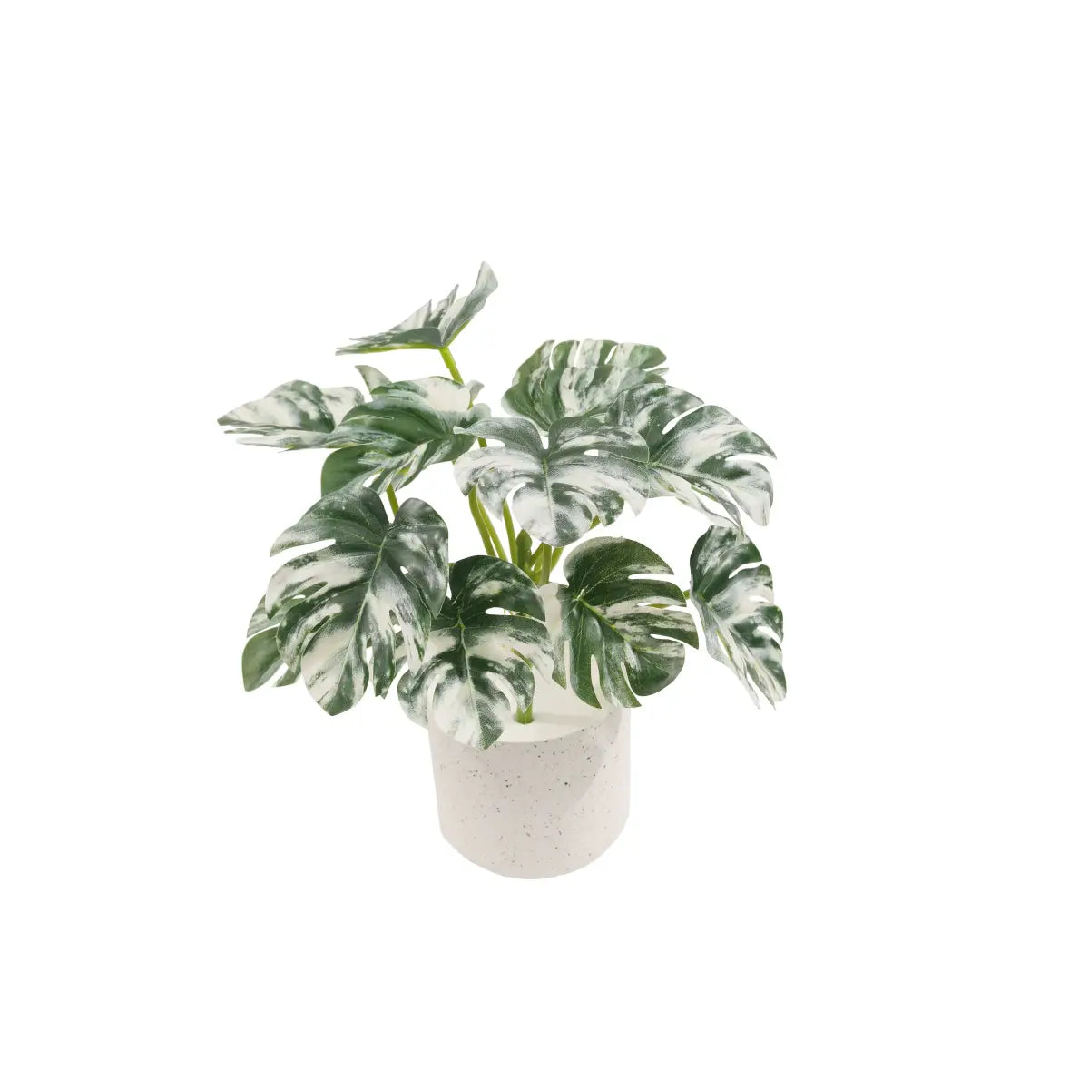 Mini Artificial Monstera Tree 25cm 13l Decorative Plant