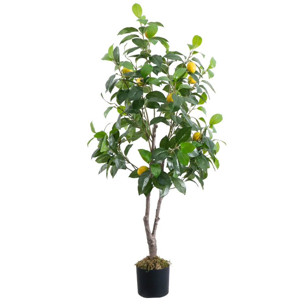 Artificial Lemon Tree 130cm Lifelike Indoor Decorative Tree