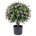 Artificial Jade Lotus Bonsai Flower 54cm Indoor Decorative Accent