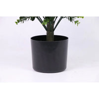 Marcolo Artificial Jade Lotus Bonsai Base in Black Pot