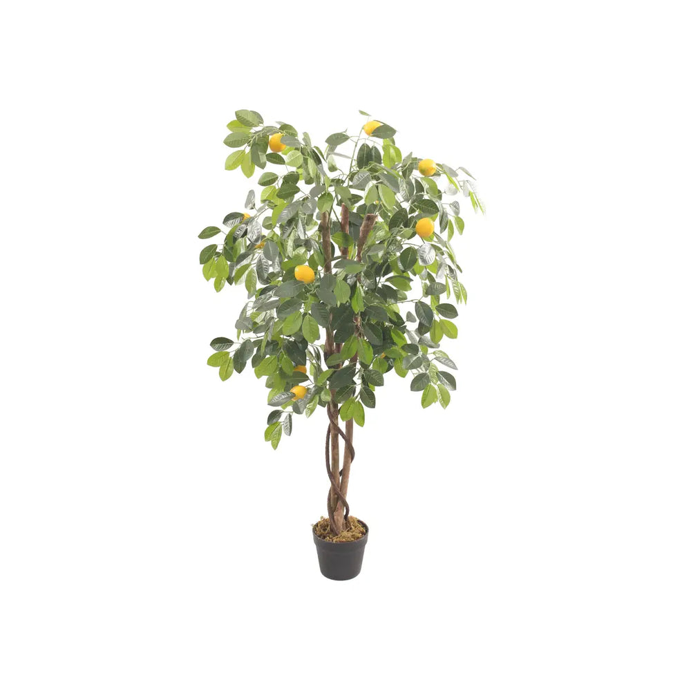 Artificial Lemon Tree 120cm Realistic Indoor Decorative Tree
