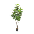 Artificial Fiddle Leaf Fig Tree 160cm 72l Indoor Décor