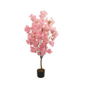 Artificial Cherry Tree 125cm Lifelike Indoor Decorative Tree