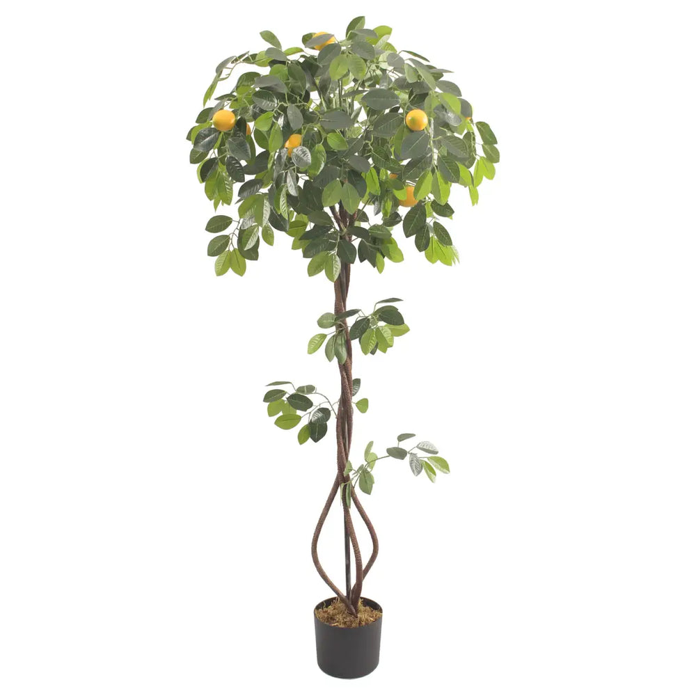 Artificial Lemon Tree 150cm Elegant Indoor Decorative Tree