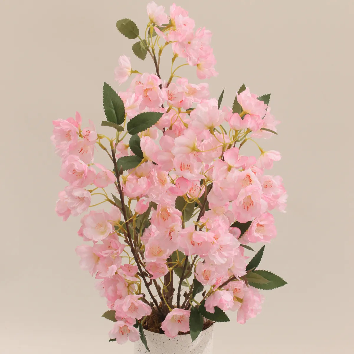Artificial Cherry Bonsai Tree 50cm Decorative Indoor Bonsai