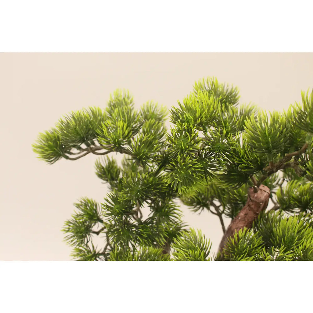 Artificial Pine Bonsai Tree 50cm Realistic Indoor Décor Accent
