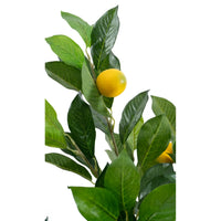 Marcolo Artificial Lemon Tree Branch with Yellow Fruit