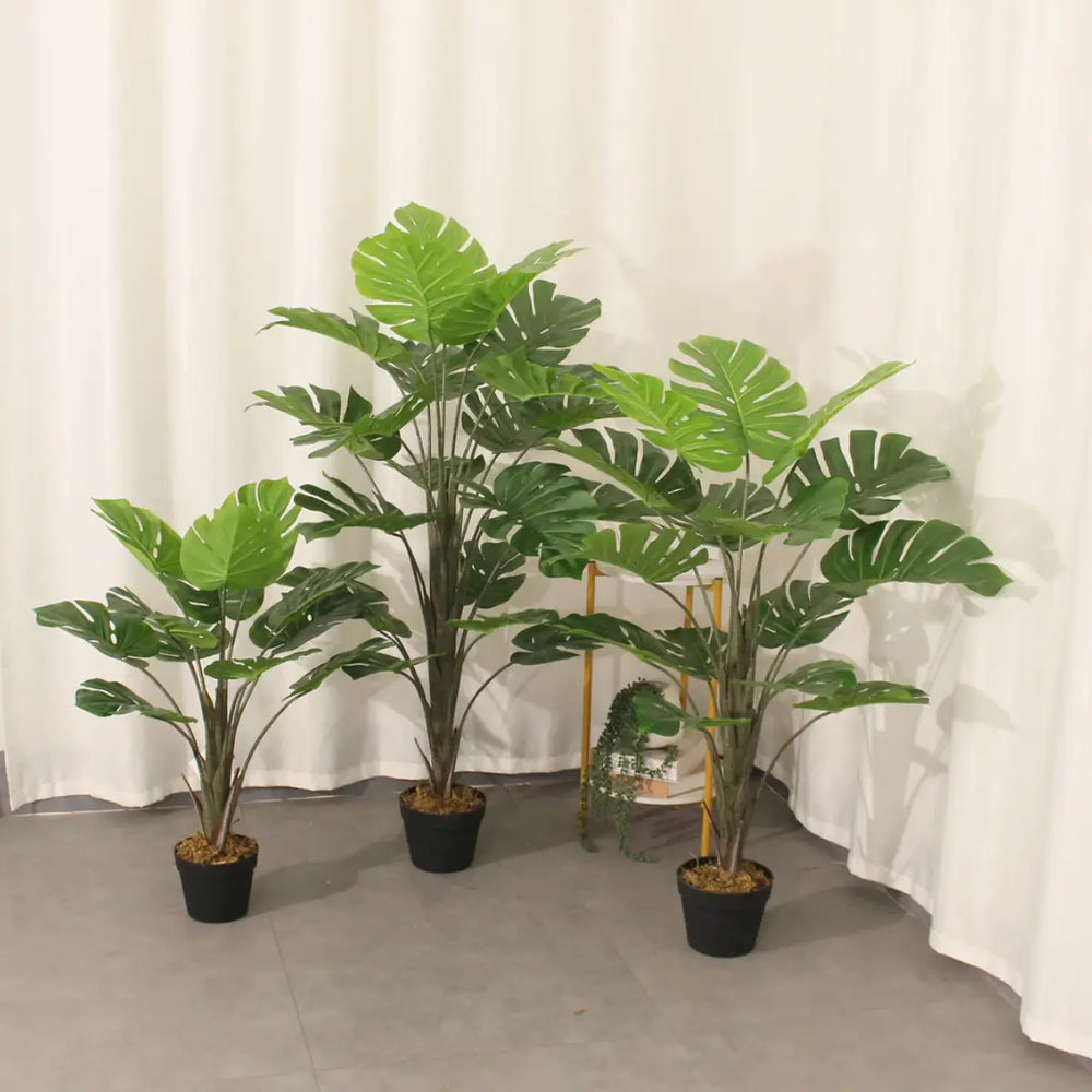 Artificial Monstera Tree 130cm Lifelike Indoor Decorative Tree