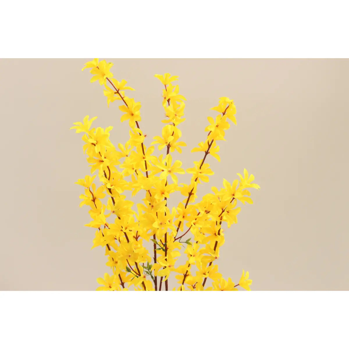 Yellow artificial cherry tree flowers by Marcolo.