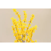 Yellow artificial cherry tree flowers by Marcolo.