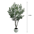 Artificial Olive Tree 210cm Tall Realistic Indoor Décor Tree